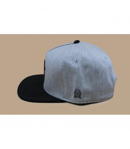 Cayler and Sons Cap Totenkopf grau